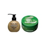 Siyah Noktalara Karşı Soyulabilir Gold Yüz Maskesi 250 ml Ve Killi Yüz Maskesi 400 gr