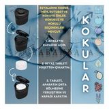 Siyah, Okyanus Üçgen - Nem Alıcı Aparat + Rutubet Giderici Tablet (500 Gram)