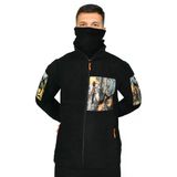 Siyah Orman Taktik Polar Mont Avcı 7 Cep