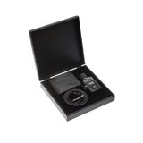 Siyah Parfüm Cüzdan Kemer Set | 110