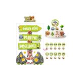 SİYAH PARTİ EVİ Süper Bear Adventure Doğum Günü Parti Seti