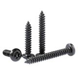 Siyah Paslanmaz Çelik Torx Kendinden Kılavuzlu Vidalar(M4.8x40mm) | Siyah Paslanmaz Çelik Çoklu Boyutlar 20 adet Torx Pimi Kendiliğinden Vuran: Ağaç İşleme Bağlantısı