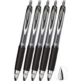 Siyah Pilot Kalem 5 Adet Uniball Signo 207 0.7 Mm Roller Pilot Kalem Umn-207 Likit Mürekkepli Pilot Kalem Jel Kalem