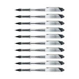 Siyah Pilot Kalem Ub-200 Vision Elite 0.8Mm 10 Adet Uniball Pilot Kalem 0.8 Mm Roller Uçlu Pilot Kalem İnce Uçlu Likit
