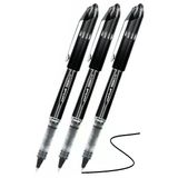 Siyah Pilot Kalem Ub-205 Vision Elite 0.5Mm 3 Adet Uniball Pilot Kalem 0.5 Mm Roller Uçlu Pilot Kalem İnce Uçlu Likit