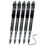 Siyah Pilot Kalem Ub-205 Vision Elite 0.5Mm 5 Adet Uniball Pilot Kalem 0.5 Mm Roller Uçlu Pilot Kalem İnce Uçlu Likit