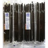 Siyah Pipet 50'li 2 Paket Jelatinli Sargılı Frozen Körüklü Pipet