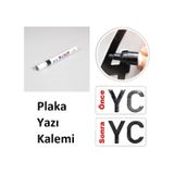 Siyah Plaka Yazı Ve Rötuş Kalemi