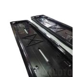 Siyah Plakalık Piano Black Plakalık 1 Takım 2 Adet