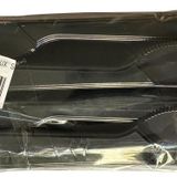 Siyah Plastik Bıçak - Parti Davet Piknik Yemek Bıçağı - 18 Cm. - 100'Lü Paket
