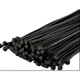 Siyah Plastik Kablo Bağı Plastik Kelepçe 4,8MMX20CM 100 Adet