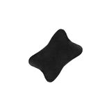 Siyah Polar Araç Oto Koltuk Boyun Destek Yastığı - Ergonomik Tekli Model