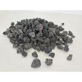 Siyah Pomza Lav Taşı 15-25 mm 9 kg Doğal Ponza Dekoratif Bahçe Saksı Akvaryum Süs Taşı Antrasit