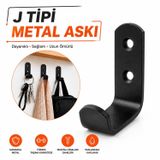 Siyah Portmanto Askı Vestiyer Duvar Dolap Elbise Askısı Siyah Metal Mobilya Kapı Askılığı Askılık