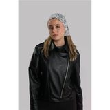 Siyah Pratik Hazır Geçmeli Buff Bandana Sandy Desenli Boru Bone 2418_01