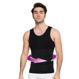 Siyah Premium Erkek Atlet Korse Bel Göğüs Göbek Jinekomasti Toparlayıcı Sıkılaştırıcı, 2XL, TYCKO8SRLN170901343647126-198IGP101760