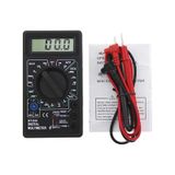 Siyah-profesyonel Dt832 Dijital Multimetre Lcd Dc Ac Voltmetre Ampermetre Ohm Test Cihazı Dt832 Multimetre Araçları Enstrümantasyon Elektrikçi