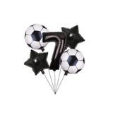 Siyah Rakam Folyolu Yaş Balon Set, 7
