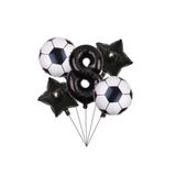 Siyah Rakam Folyolu Yaş Balon Set, 8