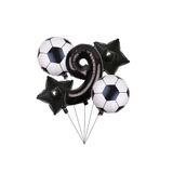 Siyah Rakam Folyolu Yaş Balon Set, 9
