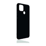 Siyah Realme C25s ile Uyumlu Kılıf Silikon Rubber Telefon Kılıfı ve Kabı Darbe Emici, İnce ve Yumuşak Dokulu, Kaymaz Tasarım