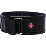 Siyah Reebok Harbinger 4 Inch Nylon Ağırlık Kemeri Erkekler İçin Güçlü Destek ve Rahatlık - XL