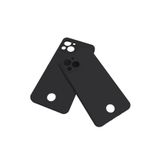 Siyah Reeder S23 Pro Max ile Uyumlu Kılıf Silikon Rubber Telefon Kılıfı ve Kabı Darbe Emici, İnce ve Yumuşak Dokulu, Kaymaz Tasarım