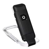 Siyah Renk Kitap Okuma Işığı 3 Farklı Işık Rengi 3 Kademe Işık Kitap Ayıracı USB Şarjlı
