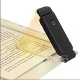 Siyah Renk Kitap Okuma Işığı Kitap Ayıracı USB Şarjlı