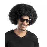Siyah Renk Kıvırcık Afro Bonus Peruk Parti Peruğu P142919s7324