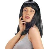 Siyah Renk Uzun Parti Peruğu Go53/04555