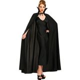 Siyah Renk Yakalı Halloween Pelerini 120 cm (5250)