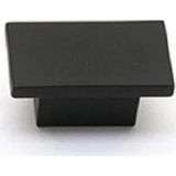 Siyah Renkli 16 mm Modern Kulp - SSY4335 0016 Al6 - 1BW-Beyaz - Ahşap