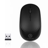 Siyah Renkli Ergonomik Sessiz Kablosuz Mouse – USB Alıcılı, Ofis ve Oyun İçin Konforlu Bilgisayar Faresi MS6310 (5264)