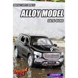 Siyah Renkli GLS600 Maybach 1/24 Diecast Koleksiyon Maket Model Araba CHE ZHİ