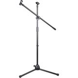 Siyah Renkli Microcase 4in1 Zemin Tipi 360 Döner Profesyonel Metal Mikrofon Standı AL4534