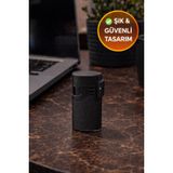 Siyah Rüzgar Geçirmez Çakmak Turbo Alev Doldurulabilir Metal Başlıklı Güçlü Çakmak OPH-002303