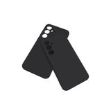 Siyah Samsung Galaxy A35 ile Uyumlu Kılıf Silikon Rubber Telefon Kılıfı ve Kabı Darbe Emici, İnce ve Yumuşak Dokulu, Kaymaz Tasarım
