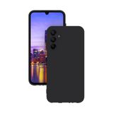 Siyah Samsung Galaxy A55 ile Uyumlu Kılıf Silikon Rubber Telefon Kılıfı ve Kabı Darbe Emici, İnce ve Yumuşak Dokulu, Kaymaz Tasarım