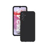 Siyah Samsung Galaxy M34 5G ile Uyumlu Kılıf Silikon Rubber Telefon Kılıfı ve Kabı Darbe Emici, İnce ve Yumuşak Dokulu, Kaymaz Tasarım