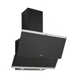 Siyah Silverline 3420 Classy 60 Cm Cam Dekoratif Davlumbaz Duvar Tipi Yüksek Emiş Gücü ile Sessiz Çalışma