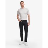 Siyah Slim Fit Keten Karışımlı Kanvas Pantolon 50268095 VR046