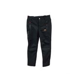 Siyah Softshell Pantalon Ici Polarli Gizli Fermuarli