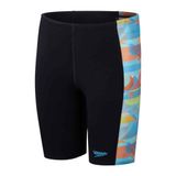 Siyah Speedo Erkek Çocuk Mayosu DIGI ALOV PANL JAMMER JM BLACK/BLUE 8-00315817593