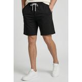 Siyah Standart Fit Basic Arka Cepli Erkek Şort - 88314