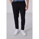 Siyah Standart Fit Dokuma Hafif Esnek Chino Erkek Pantolon - 82175