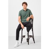 Siyah Standart Fit Dokuma Hafif Esnek Chino Erkek Pantolon - 82178
