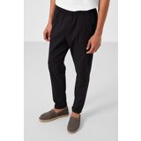 Siyah Standart Fit Dokuma Hafif Esnek Chino Erkek Pantolon - 82179
