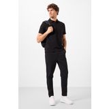 Siyah Standart Fit Dokuma Hafif Esnek Chino Erkek Pantolon - 82180