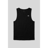 Siyah Standart Kalıp Basic Spor Performans Kolsuz Erkek Atlet - 88503